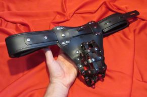 Skinned and Erection-Free – REVIEW of the Leather Chastity Belt for Slaves