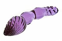 Glass Dildo - Glassvibrations Violet secret