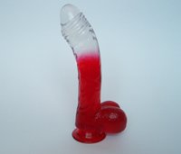 gel dildo - suction cup